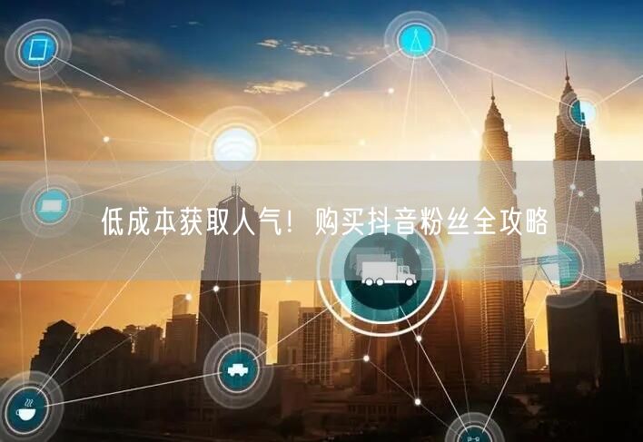 低成本获取人气！购买抖音粉丝全攻略