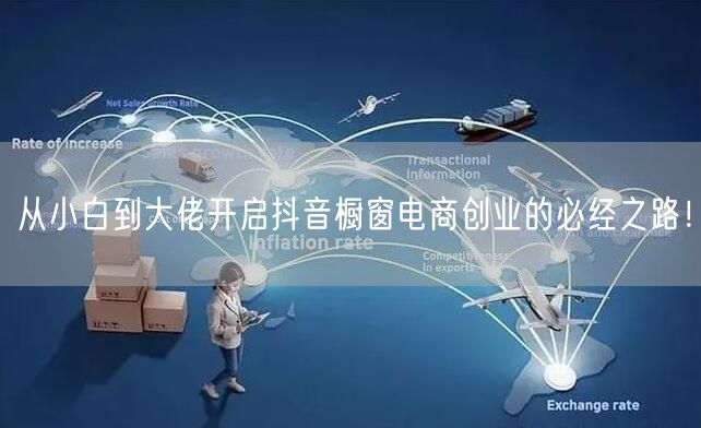从小白到大佬开启抖音橱窗电商创业的必经之路！