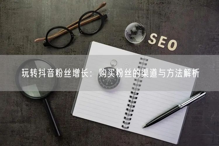 玩转抖音粉丝增长：购买粉丝的渠道与方法解析